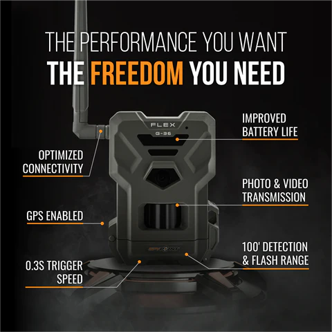 SpyPoint Flex-G36 LTE Cellular Camera Twin Pack