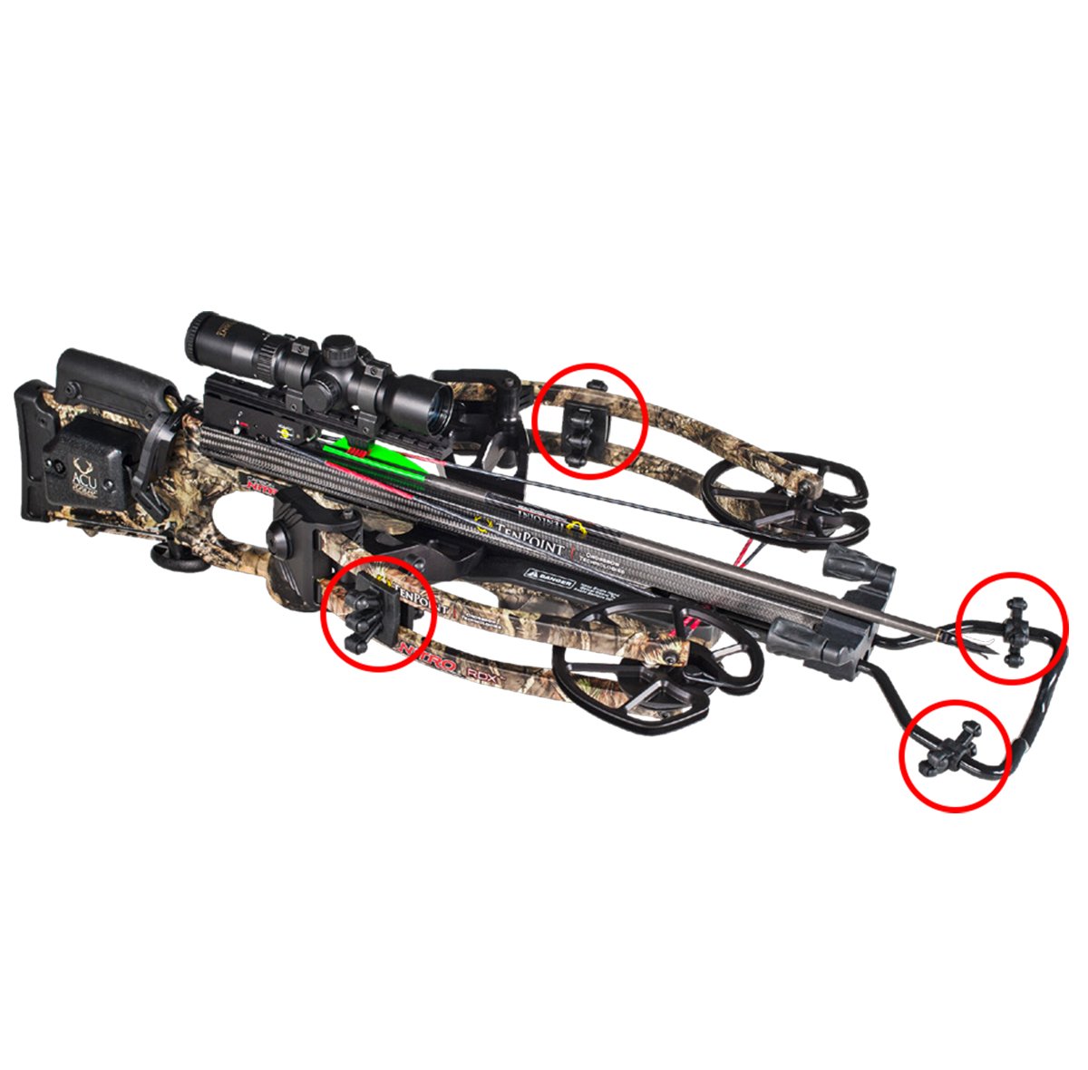 Tenpoint Universal Limb and Foot Stirrup Silencing Package