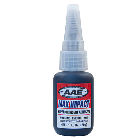 AAE Max Impact Black Insert Adhesive .7oz