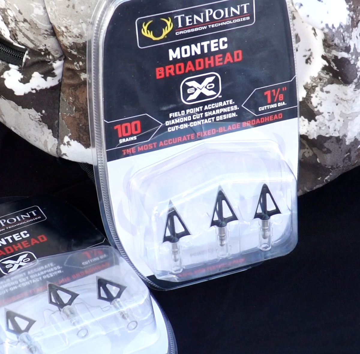 Tenpoint Evo-X Montec Broadhead 100gr - 3pk