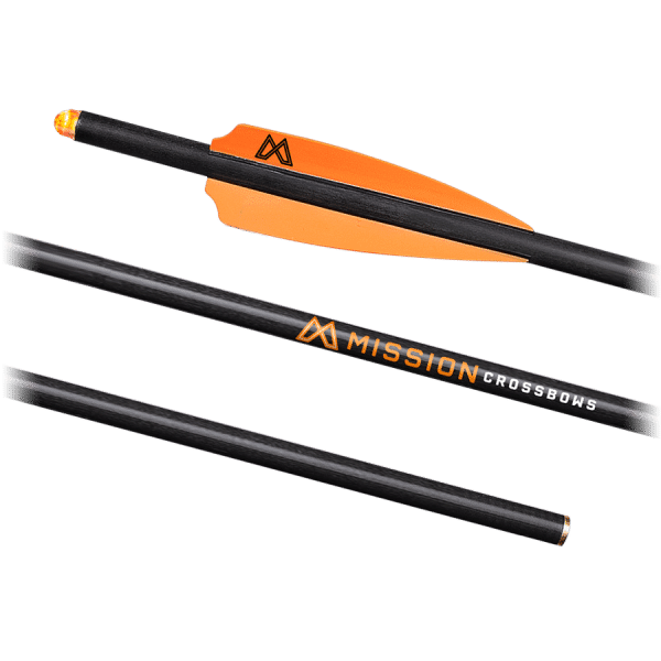 Mission 22" Lighted Crossbow Bolts - 3pk