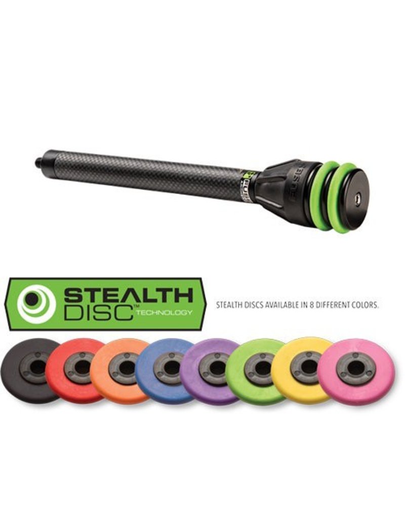 Fuse Carbon Torch FX Stabilizer - 6" Blackout