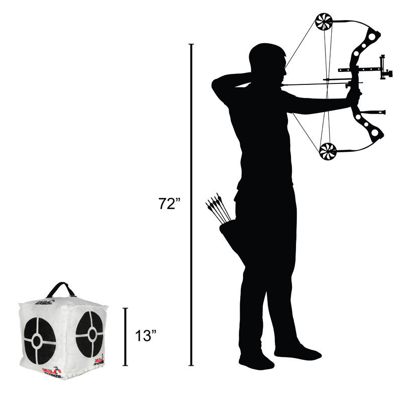 Delta McKenzie White Box Crossbow Target 13x13x13