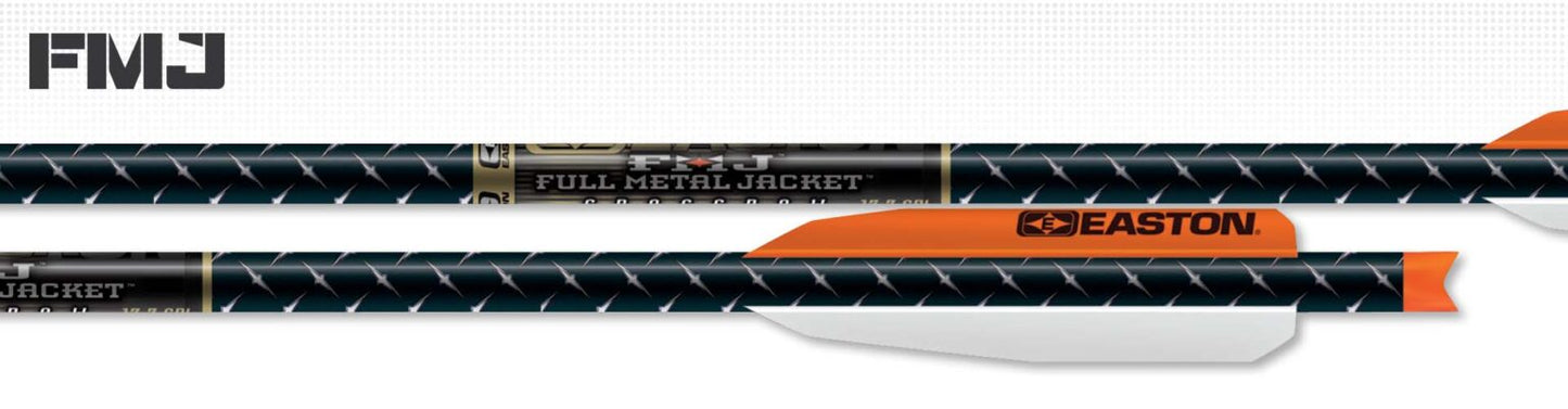 Easton FMJ Crossbow Bolts - 20" - Half-Moon Nock - 4" Vanes - 3pk