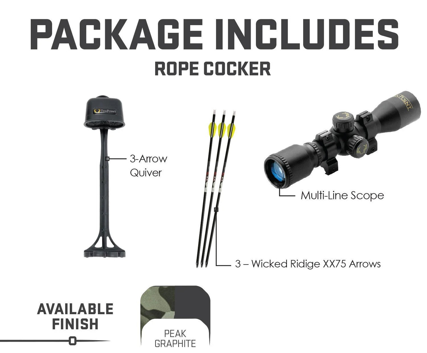 TenPoint Wicked Ridge BlackHawk 360 Crossbow