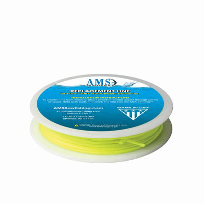 AMS Bowfishing Line - 25yds - 200lb - Yellow – Peterborough Archery