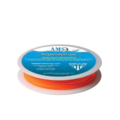 AMS Bowfishing Line - 25yds - 200lb - Orange