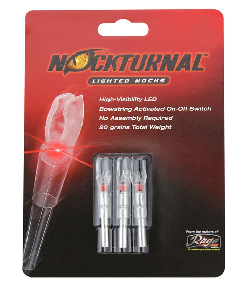 Nocturnal S - Lighted Nocks - 3pk